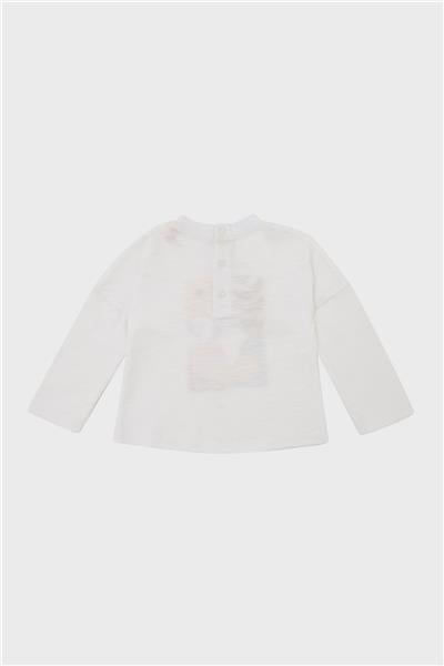 GB Baby Kız Bebek Ekru T-Shirt