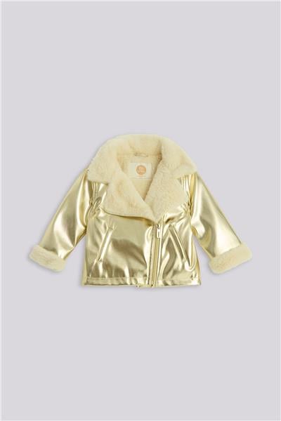 GB Baby Kız Bebek Gold CeketGB Baby Kız Bebek Gold Ceket