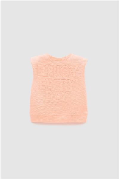 GB Baby Kız Bebek Oranj Süveter