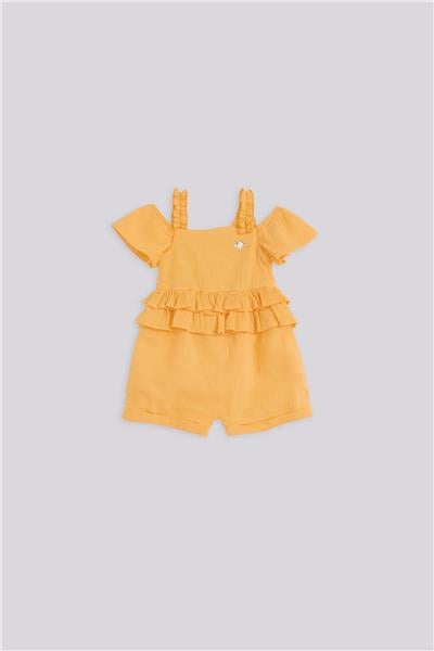 GB Baby Kız Bebek Oranj TulumGB Baby Kız Bebek Oranj Tulum
