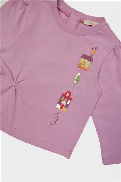 GB Baby Kız Bebek Pembe T-Shirt