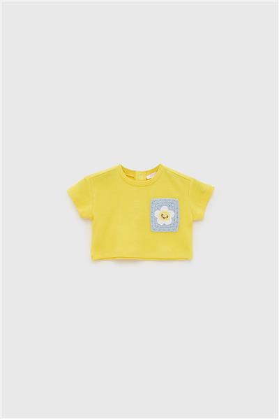 GB Baby Kız Bebek Sarı T-Shirt