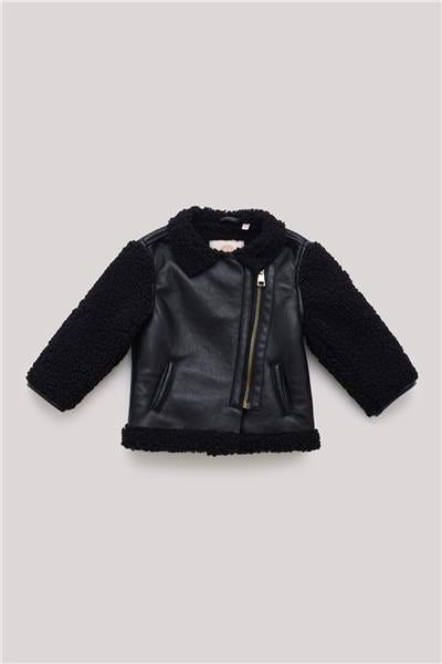GB Baby Kız Bebek Siyah Ceket