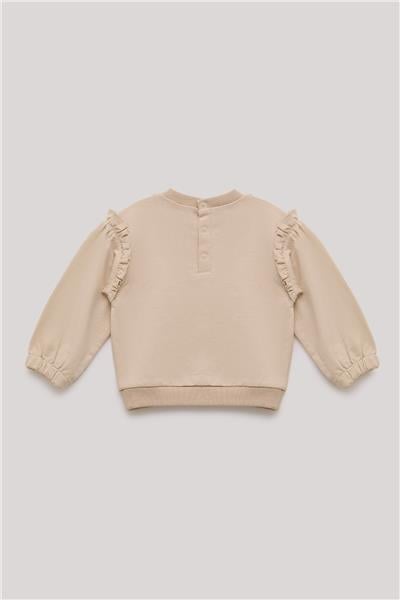GB Baby Kız Bebek Somon Sweatshirt