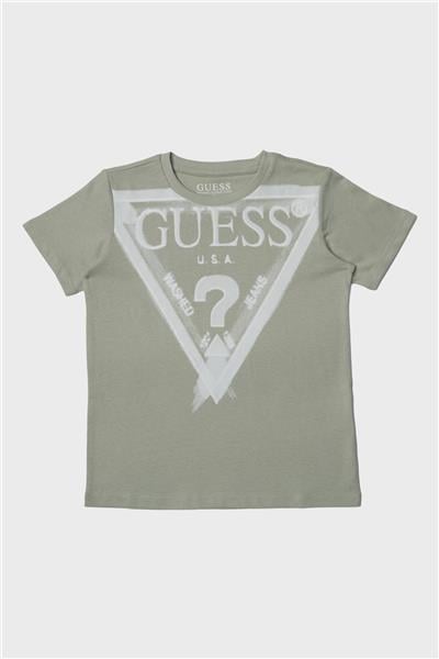 Guess Erkek Çocuk Açık Yeşil T-Shirt