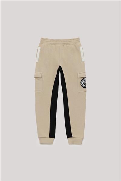 Guess Erkek Çocuk Bej Eşofman Altı
