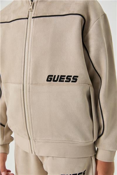Guess Erkek Çocuk Bej Eşofman ÜstüGuess Erkek Çocuk Bej Eşofman Üstü