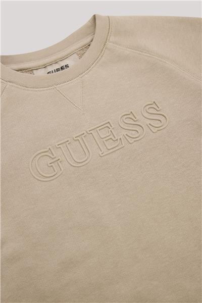 Guess Erkek Çocuk Bej Sweatshirt
