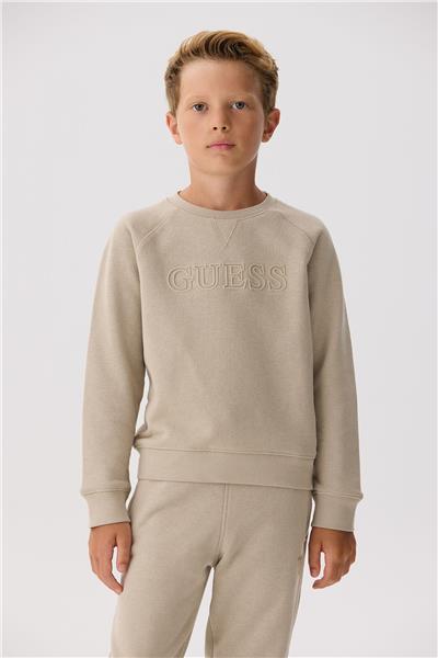 Guess Erkek Çocuk Bej Sweatshirt