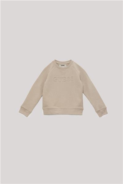 Guess Erkek Çocuk Bej Sweatshirt
