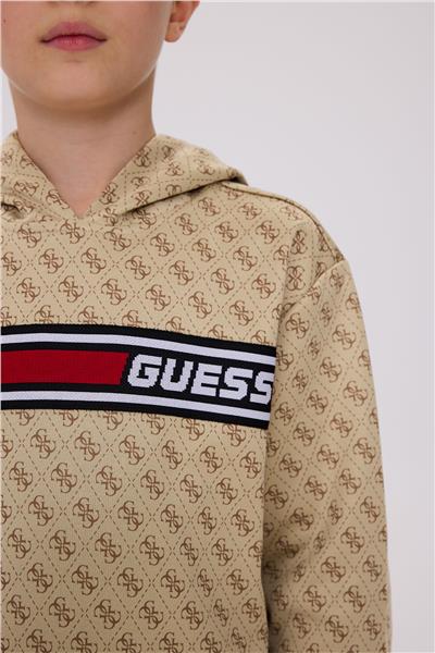 Guess Erkek Çocuk Bej SweatshirtGuess Erkek Çocuk Bej Sweatshirt