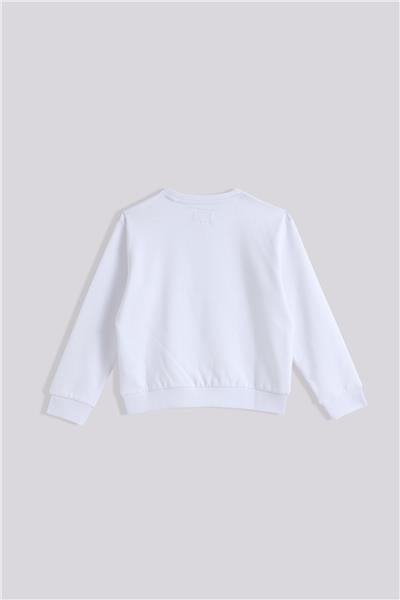 Guess Erkek Çocuk Beyaz SweatshirtGuess Erkek Çocuk Beyaz Sweatshirt