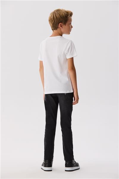 Guess Erkek Çocuk Beyaz T-Shirt