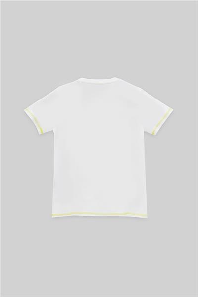 Guess Erkek Çocuk Beyaz T-Shirt
