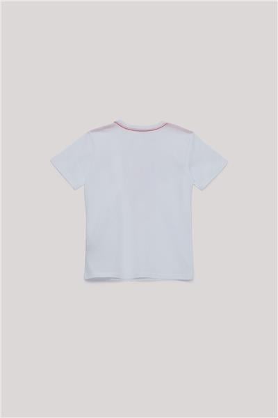 Guess Erkek Çocuk Beyaz T-Shirt