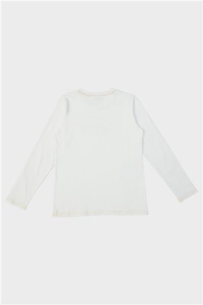 Guess Erkek Çocuk Beyaz T-Shirt