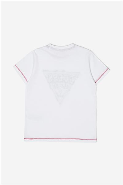 Guess Erkek Çocuk Beyaz T-Shirt