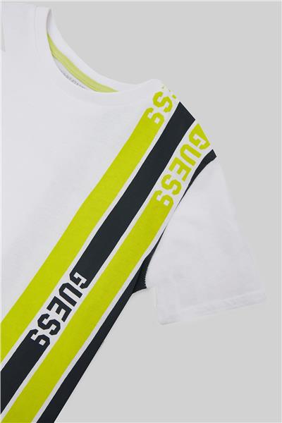 Guess Erkek Çocuk Beyaz T-Shirt