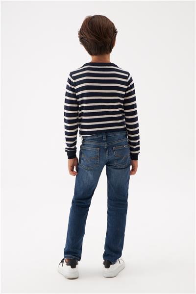 Guess Erkek Çocuk Desenli Jean Pantolon