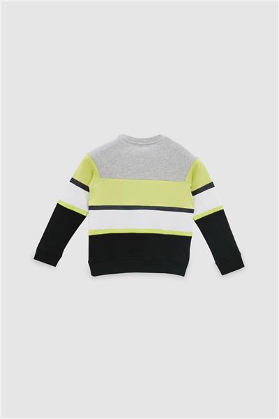Guess Erkek Çocuk Desenli Sweatshirt