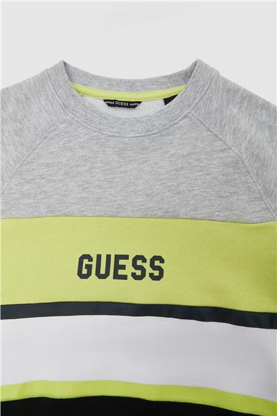 Guess Erkek Çocuk Desenli Sweatshirt
