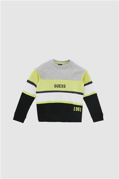 Guess Erkek Çocuk Desenli Sweatshirt