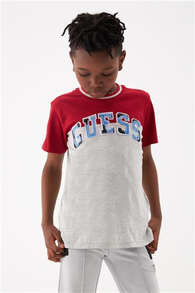 Guess Erkek Çocuk Desenli Tshirt