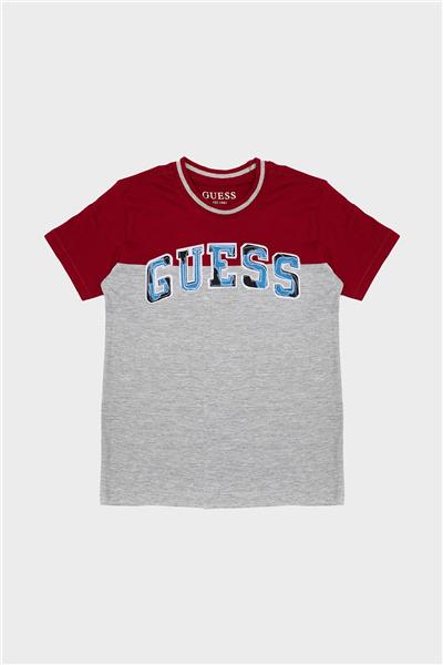 Guess Erkek Çocuk Desenli Tshirt
