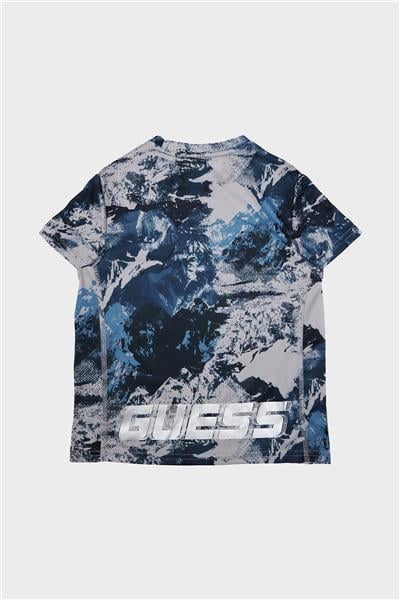 Guess Erkek Çocuk Desenli Tshirt