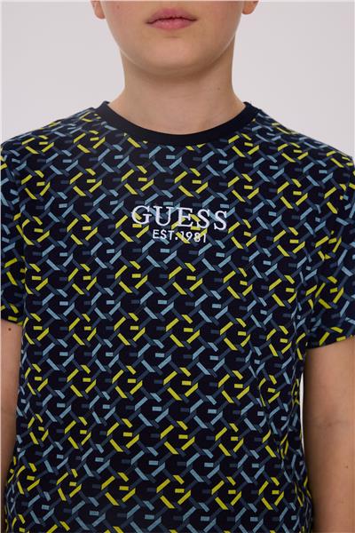 Guess Erkek Çocuk Desenli TshirtGuess Erkek Çocuk Desenli Tshirt