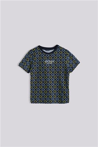 Guess Erkek Çocuk Desenli TshirtGuess Erkek Çocuk Desenli Tshirt