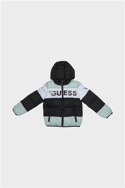 Guess Erkek Çocuk Desenli Yağmurluk