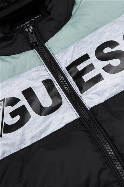 Guess Erkek Çocuk Desenli Yağmurluk