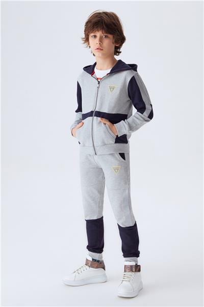 Guess Erkek Çocuk Gri Sweatshirt