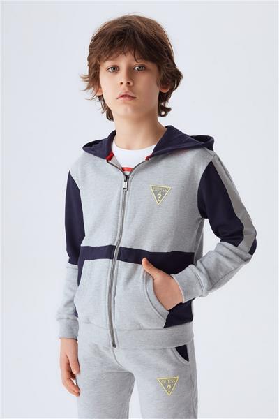 Guess Erkek Çocuk Gri Sweatshirt