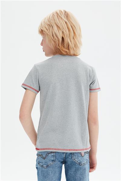 Guess Erkek Çocuk Gri T-Shirt