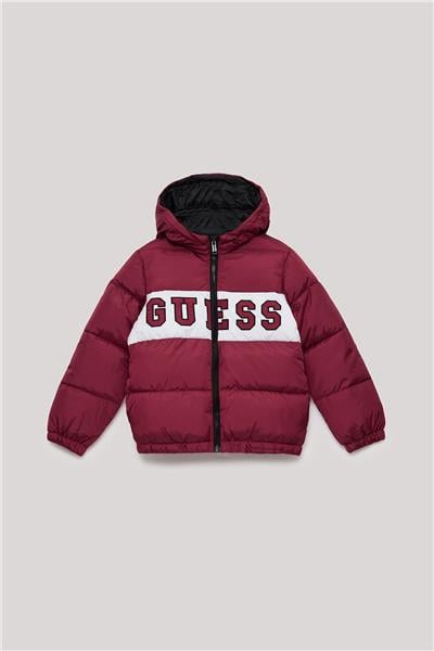 Guess Erkek Çocuk Kırmızı Mont