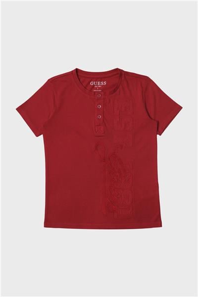 Guess Erkek Çocuk Kırmızı T-Shirt