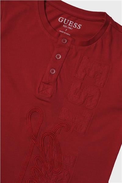 Guess Erkek Çocuk Kırmızı T-Shirt