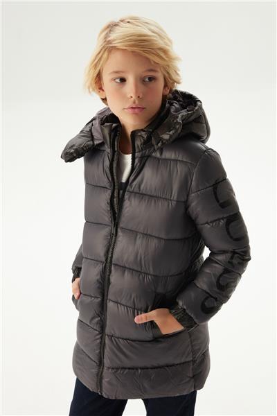 Guess Erkek Çocuk Koyu Yeşil Mont