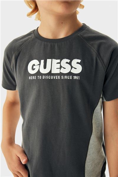 Guess Erkek Çocuk Koyu Yeşil T-Shirt