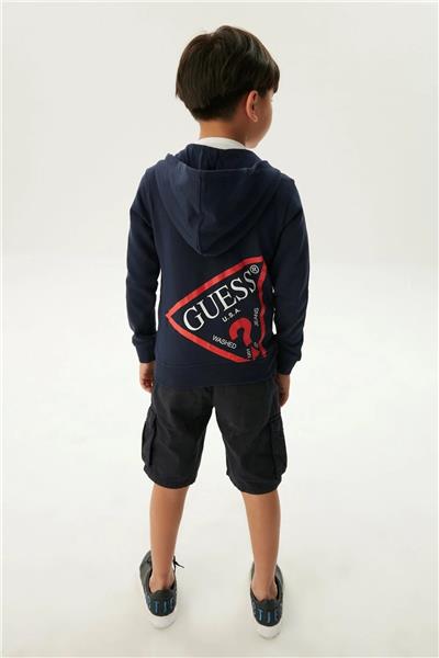 Guess Erkek Çocuk Lacivert Eşofman Üstü