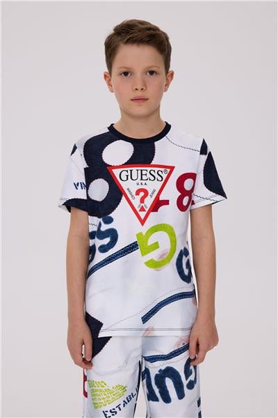 Guess Erkek Çocuk Lacivert TshirtGuess Erkek Çocuk Lacivert Tshirt