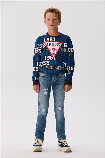 Guess Erkek Çocuk Mavi Pantolon