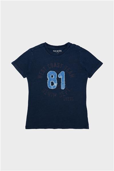 Guess Erkek Çocuk Mavi Tshirt
