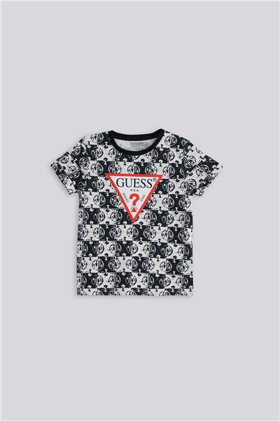 Guess Erkek Çocuk Mavi TshirtGuess Erkek Çocuk Mavi Tshirt