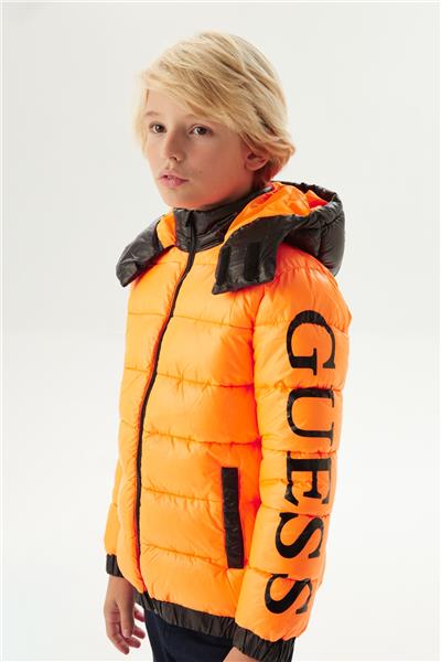 Guess Erkek Çocuk Oranj Mont