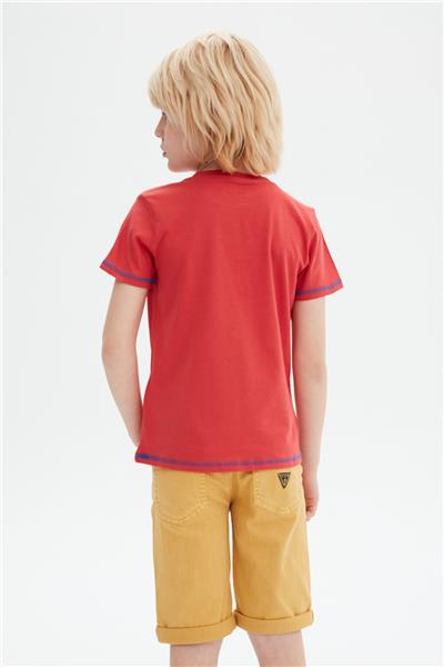 Guess Erkek Çocuk Pembe T-Shirt