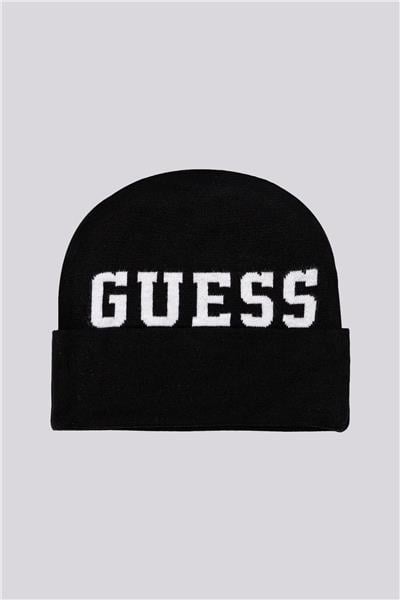 Guess Erkek Çocuk Siyah BereGuess Erkek Çocuk Siyah Bere