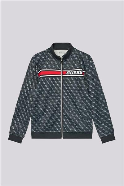 Guess Erkek Çocuk Siyah Eşofman ÜstüGuess Erkek Çocuk Siyah Eşofman Üstü